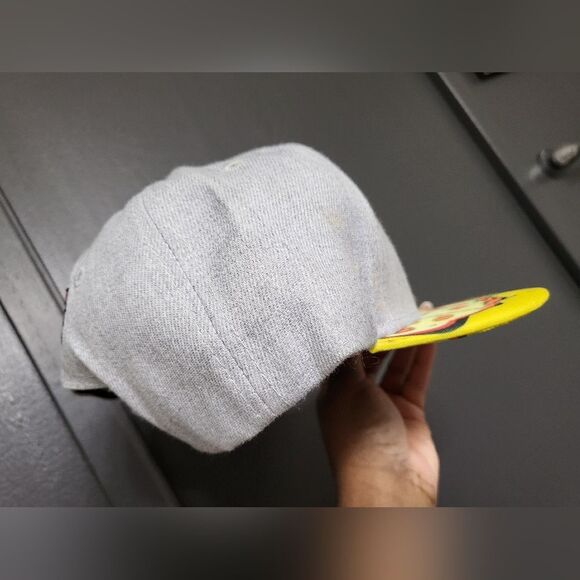 TMNT - SNAPBACK CAP - PIZZA WITH CUT OUT Bite Novelty Hat main image 4